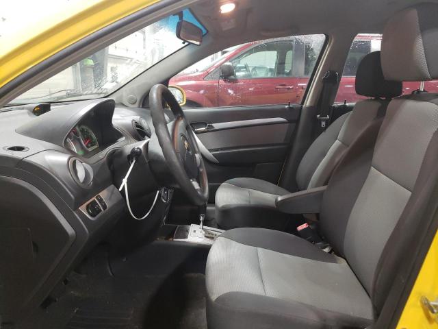 KL1TD6DE4BB116892 - 2011 CHEVROLET AVEO LS 黄色 照片 7