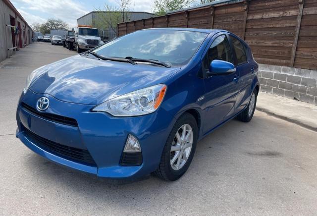 JTDKDTB30D1544617 - 2013 TOYOTA PRIUS C BLUE photo 2