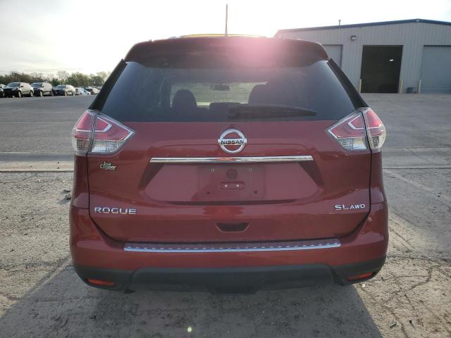 5N1AT2MV1FC773091 - 2015 NISSAN ROGUE S MAROON photo 6