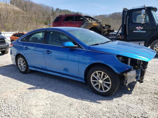 5NPE24AF3JH668518 - 2018 HYUNDAI SONATA SE BLUE photo 4