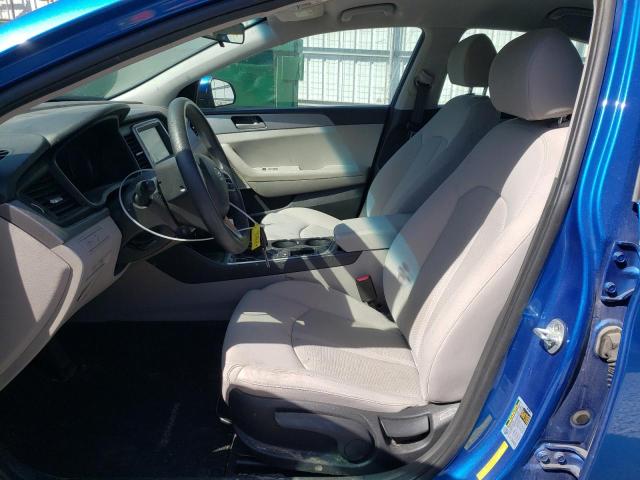 5NPE24AF3JH668518 - 2018 HYUNDAI SONATA SE BLUE photo 7