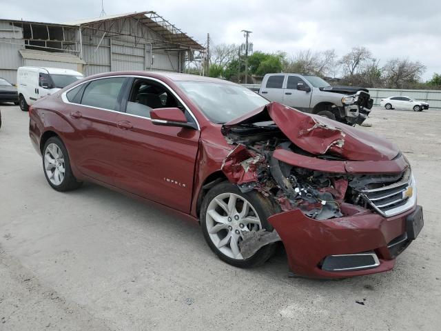 2G1115S37G9199496 - 2016 CHEVROLET IMPALA LT BURGUNDY photo 4