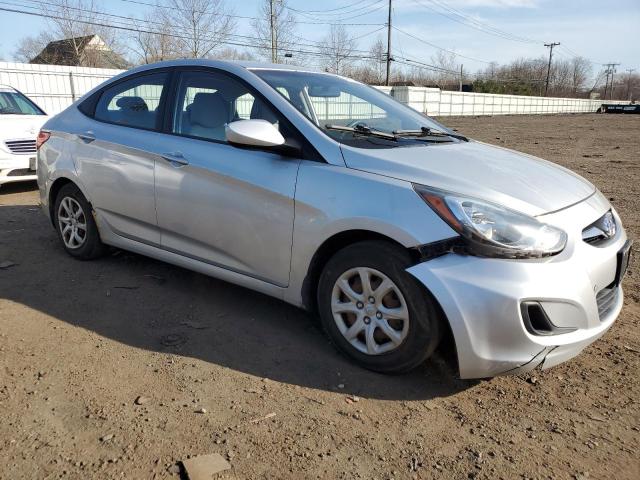 KMHCT4AE5CU200225 - 2012 HYUNDAI ACCENT GLS SILVER photo 4