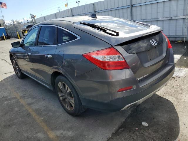 5J6TF1H59EL001052 - 2014 HONDA CROSSTOUR EXL ნაცრისფერი ფოტო 2