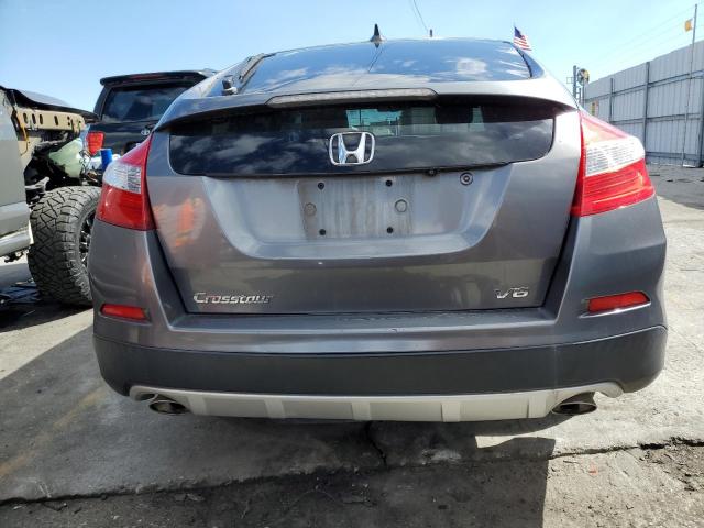 5J6TF1H59EL001052 - 2014 HONDA CROSSTOUR EXL ნაცრისფერი ფოტო 6