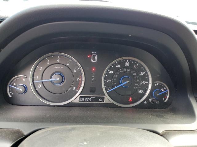 5J6TF1H59EL001052 - 2014 HONDA CROSSTOUR EXL ნაცრისფერი ფოტო 9