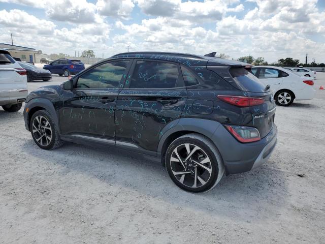 KM8K53A36NU794745 - 2022 HYUNDAI KONA LIMITED BLACK photo 2