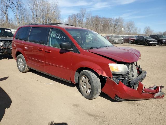 2D8HN44E99R667641 - 2009 DODGE GRAND CARA SE RED photo 4