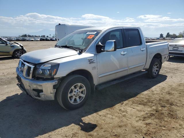 1N6AA07B04N514767 - 2004 NISSAN TITAN XE SILVER photo 1