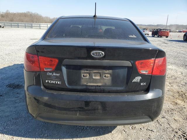 KNAFU4A29A5208966 - 2010 KIA FORTE EX BLACK photo 6