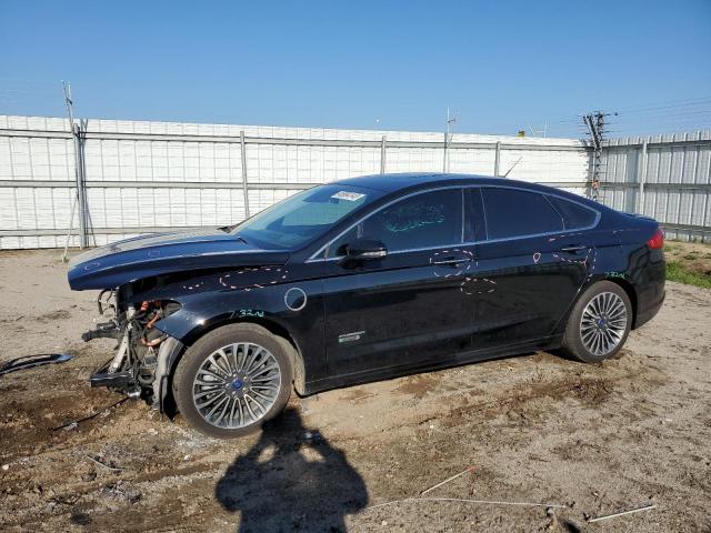 3FA6P0SU8HR141938 - 2017 FORD FUSION TITANIUM PHEV BLACK photo 1