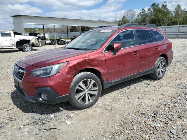 4S4BSENC4K3334435 - 2019 SUBARU OUTBACK 3.6R LIMITED RED photo 1