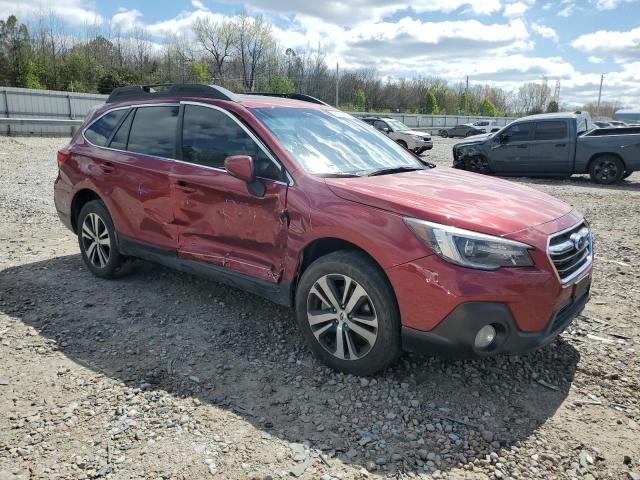 4S4BSENC4K3334435 - 2019 SUBARU OUTBACK 3.6R LIMITED RED photo 4