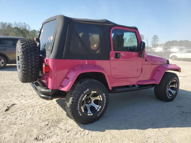 1J4FA39S44P704917 - 2004 JEEP WRANGLER X PINK photo 3