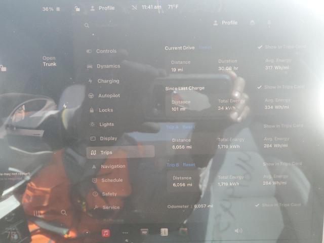 7SAYGDED2RA331694 - 2024 TESLA MODEL Y Արծաթագույն լուսանկար 9