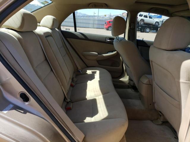 1HGCM66316A071119 - 2006 HONDA ACCORD LX GOLD photo 10