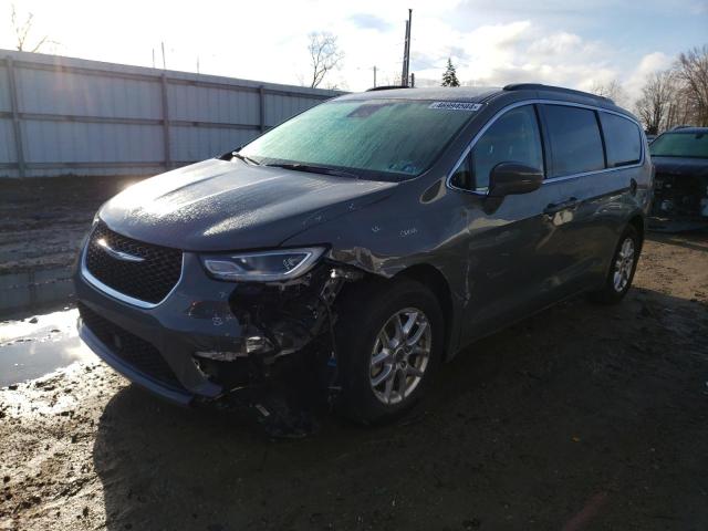 2C4RC1BG7NR136203 - 2022 CHRYSLER PACIFICA TOURING L GRAY photo 1