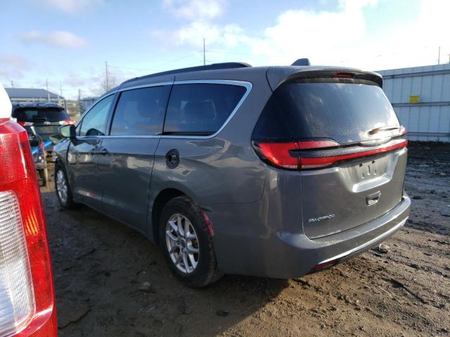 2C4RC1BG7NR136203 - 2022 CHRYSLER PACIFICA TOURING L GRAY photo 2