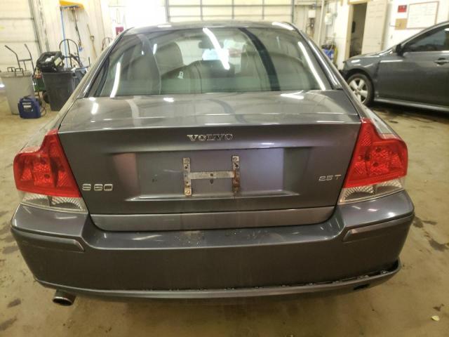YV1RS592062552818 - 2006 VOLVO S60 2.5T GRAY photo 6