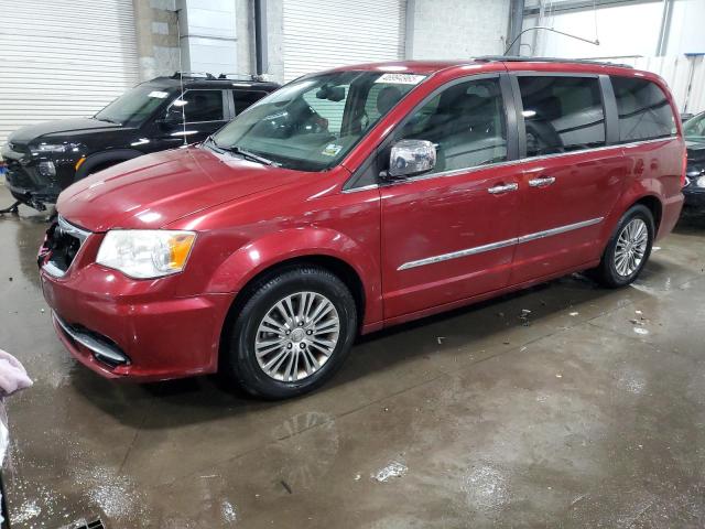 2C4RC1CG3DR512103 - 2013 CHRYSLER TOWN & COU TOURING L MAROON photo 1