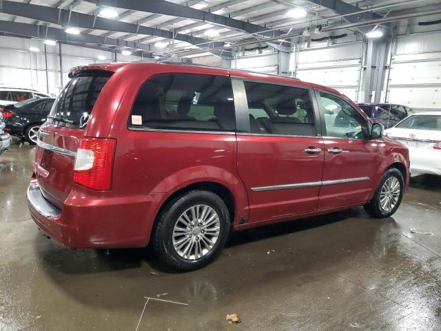 2C4RC1CG3DR512103 - 2013 CHRYSLER TOWN & COU TOURING L MAROON photo 3