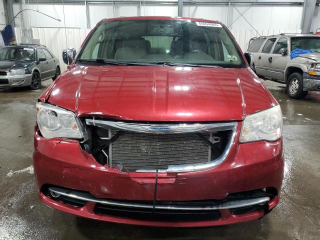 2C4RC1CG3DR512103 - 2013 CHRYSLER TOWN & COU TOURING L MAROON photo 5