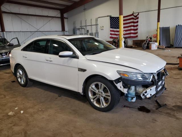 1FAHP2E85DG137592 - 2013 FORD TAURUS SEL WHITE photo 4