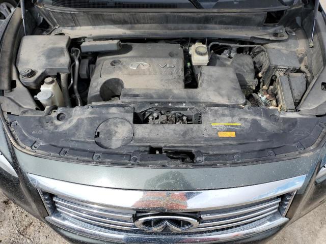 5N1AL0MM8EC502250 - 2014 INFINITI QX60 GRAY photo 12