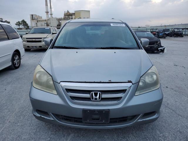 5FNRL38407B101297 - 2007 HONDA ODYSSEY EX SILVER photo 5