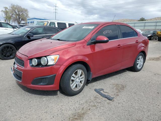 1G1JC5SH5G4151178 - 2016 CHEVROLET SONIC LT RED photo 1