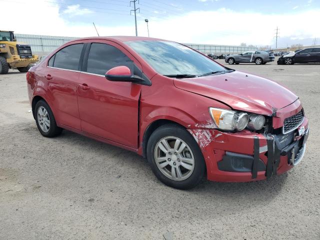 1G1JC5SH5G4151178 - 2016 CHEVROLET SONIC LT RED photo 4