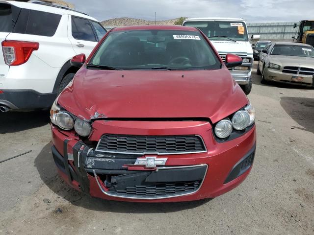 1G1JC5SH5G4151178 - 2016 CHEVROLET SONIC LT RED photo 5