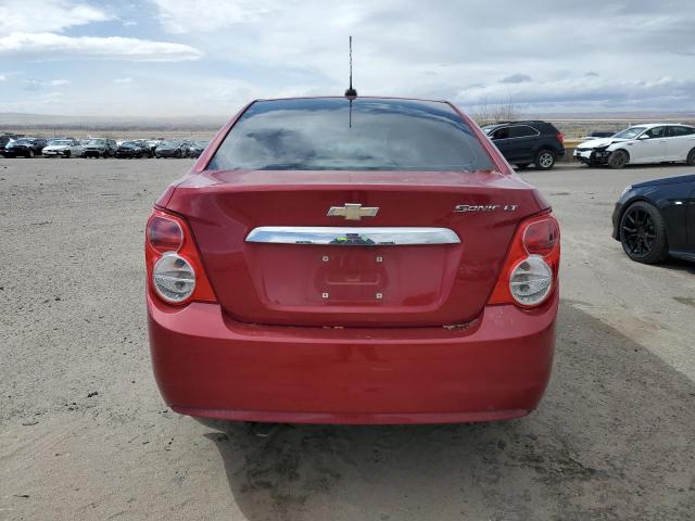 1G1JC5SH5G4151178 - 2016 CHEVROLET SONIC LT RED photo 6