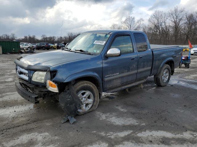 5TBBT44125S472398 - 2005 TOYOTA TUNDRA ACCESS CAB SR5 BLUE photo 1