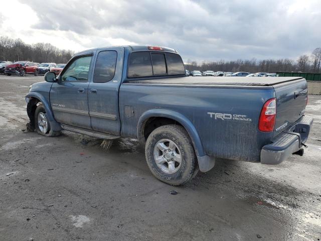 5TBBT44125S472398 - 2005 TOYOTA TUNDRA ACCESS CAB SR5 BLUE photo 2