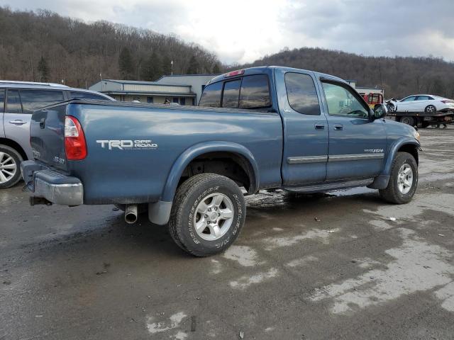 5TBBT44125S472398 - 2005 TOYOTA TUNDRA ACCESS CAB SR5 BLUE photo 3