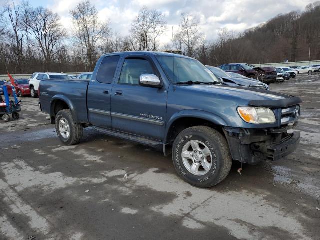 5TBBT44125S472398 - 2005 TOYOTA TUNDRA ACCESS CAB SR5 BLUE photo 4