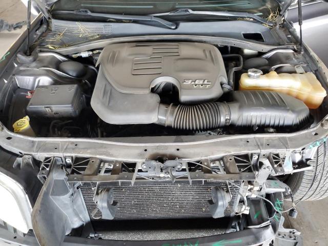 2C3CCAAG2EH278458 - 2014 CHRYSLER 300 GRAY photo 11