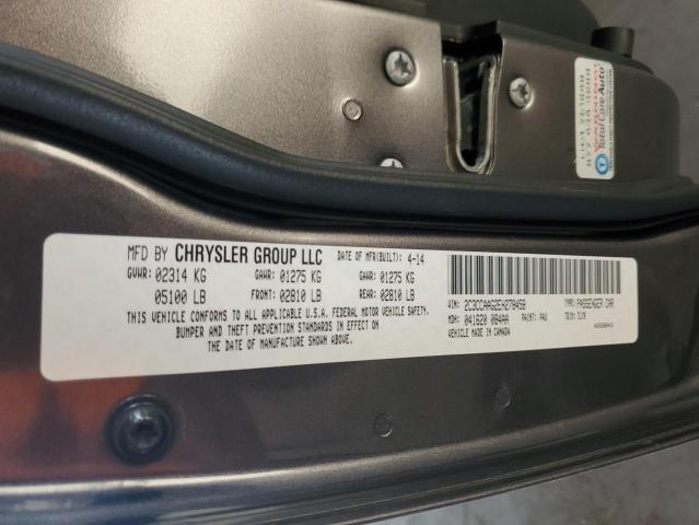 2C3CCAAG2EH278458 - 2014 CHRYSLER 300 GRAY photo 13