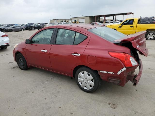 3N1CN7AP1DL822787 - 2013 NISSAN VERSA S RED photo 2