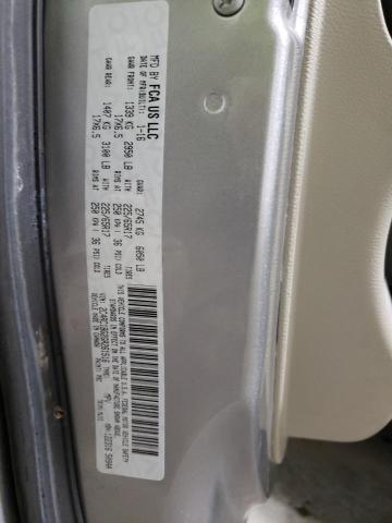 2C4RC1BG2GR261516 - 2016 CHRYSLER TOWN & COU TOURING 银色 照片 13