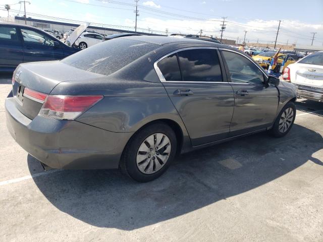 1HGCP2F39CA030913 - 2012 HONDA ACCORD LX GRAY photo 3