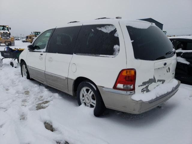 2FMZA53472BB45128 - 2002 FORD WINDSTAR SEL WHITE photo 2