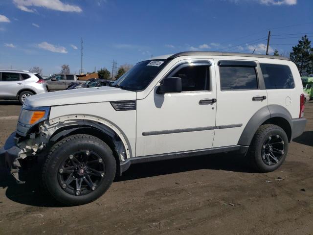 1D8GU28K77W586869 - 2007 DODGE NITRO SXT WHITE photo 1