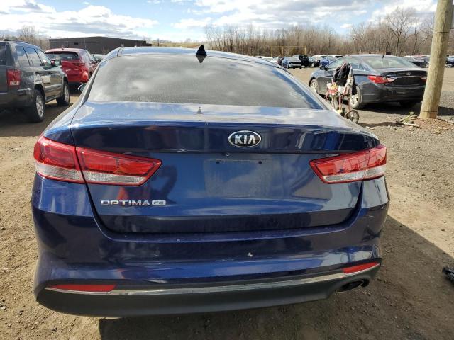 5XXGT4L35JG217093 - 2018 KIA OPTIMA LX BLUE photo 6