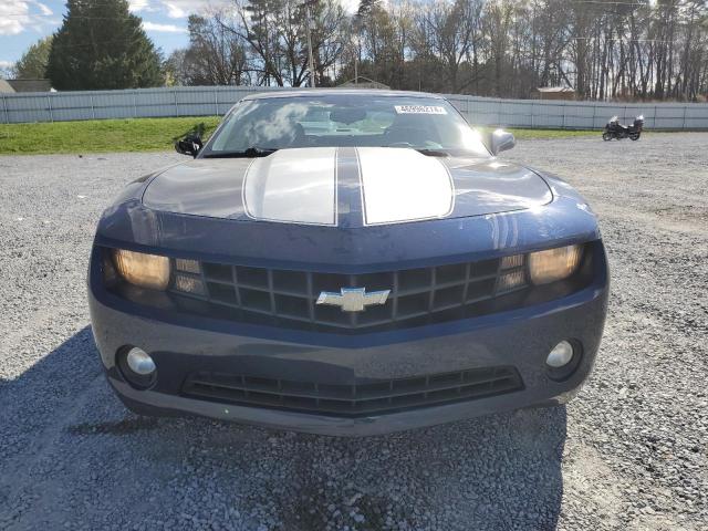 2G1FB1ED1B9130294 - 2011 CHEVROLET CAMARO LT BLUE photo 5