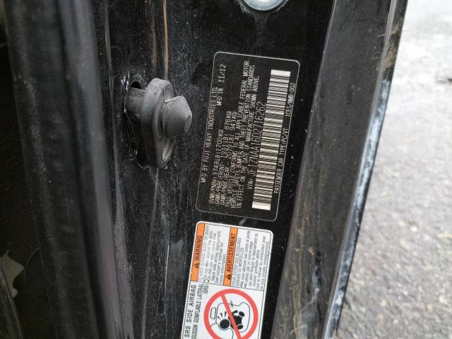 JF1ZNAA16D2716262 - 2013 TOYOTA SCION FR-S BLACK photo 13