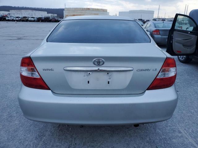 4T1BE32K53U124719 - 2003 TOYOTA CAMRY LE SILVER photo 6