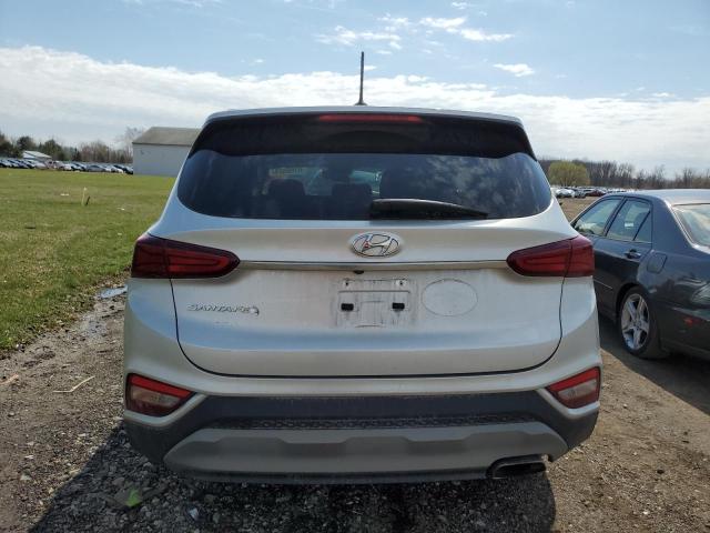 5NMS23AD0KH011038 - 2019 HYUNDAI SANTA FE SE SILVER photo 6