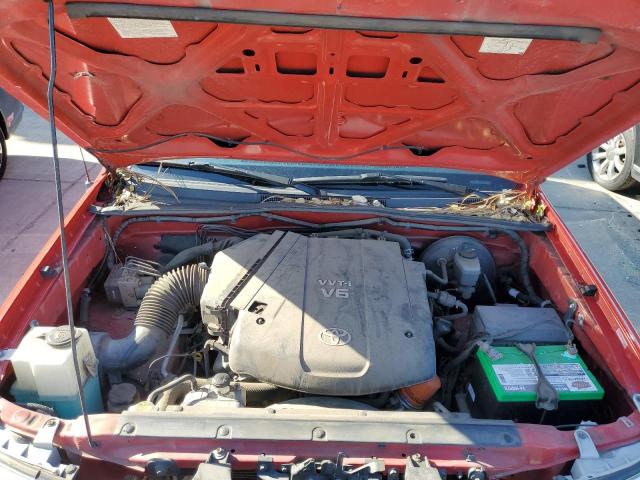 5TEUU42N76Z292776 - 2006 TOYOTA TACOMA ACCESS CAB 红色 照片 11